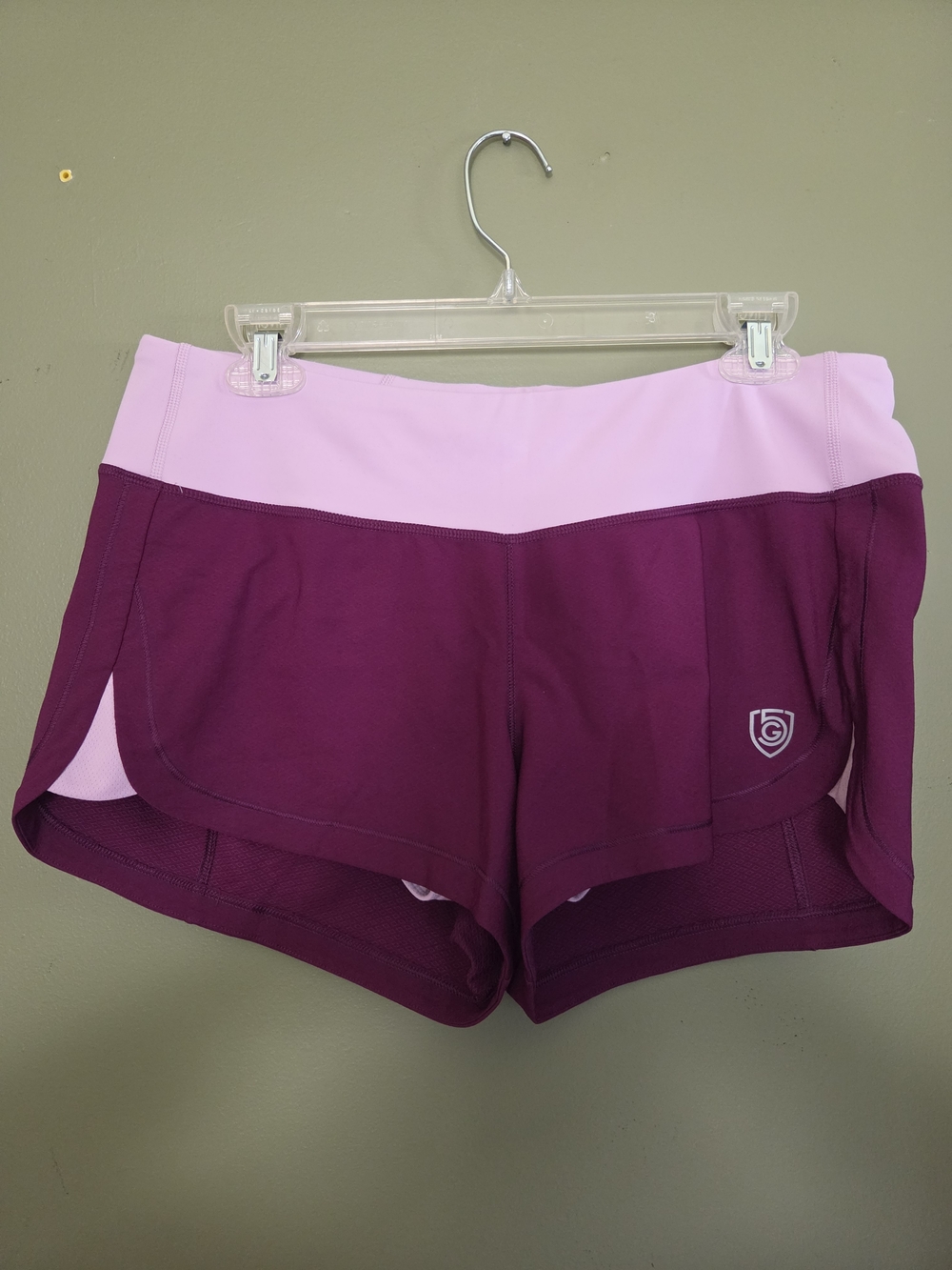 Goal Five Women’s Two-Tone Pink/Purple Athletic Running Shorts